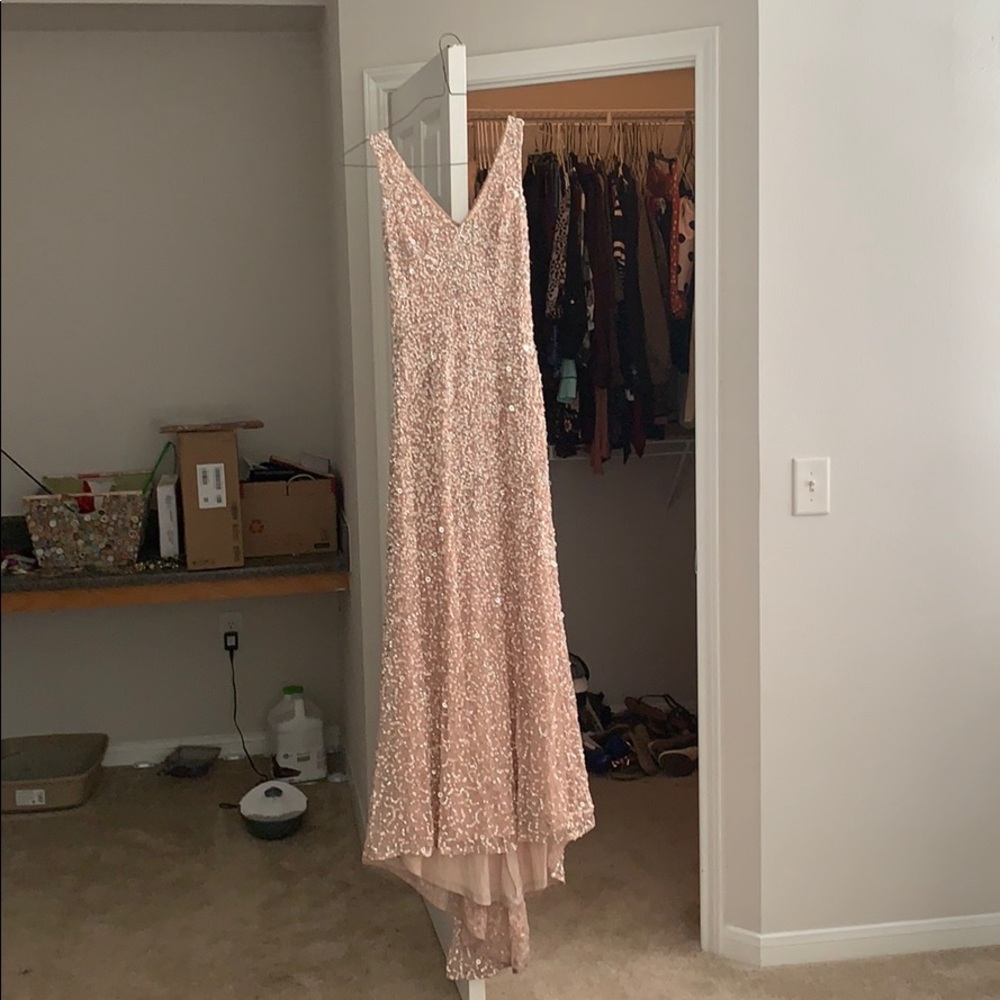 Formal floor length Adrianna Papell gown